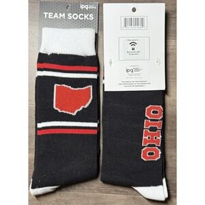 Ohio State University Buckeyes Socks 2 Pairs Gift Souvenir NCAA Merch Graduation